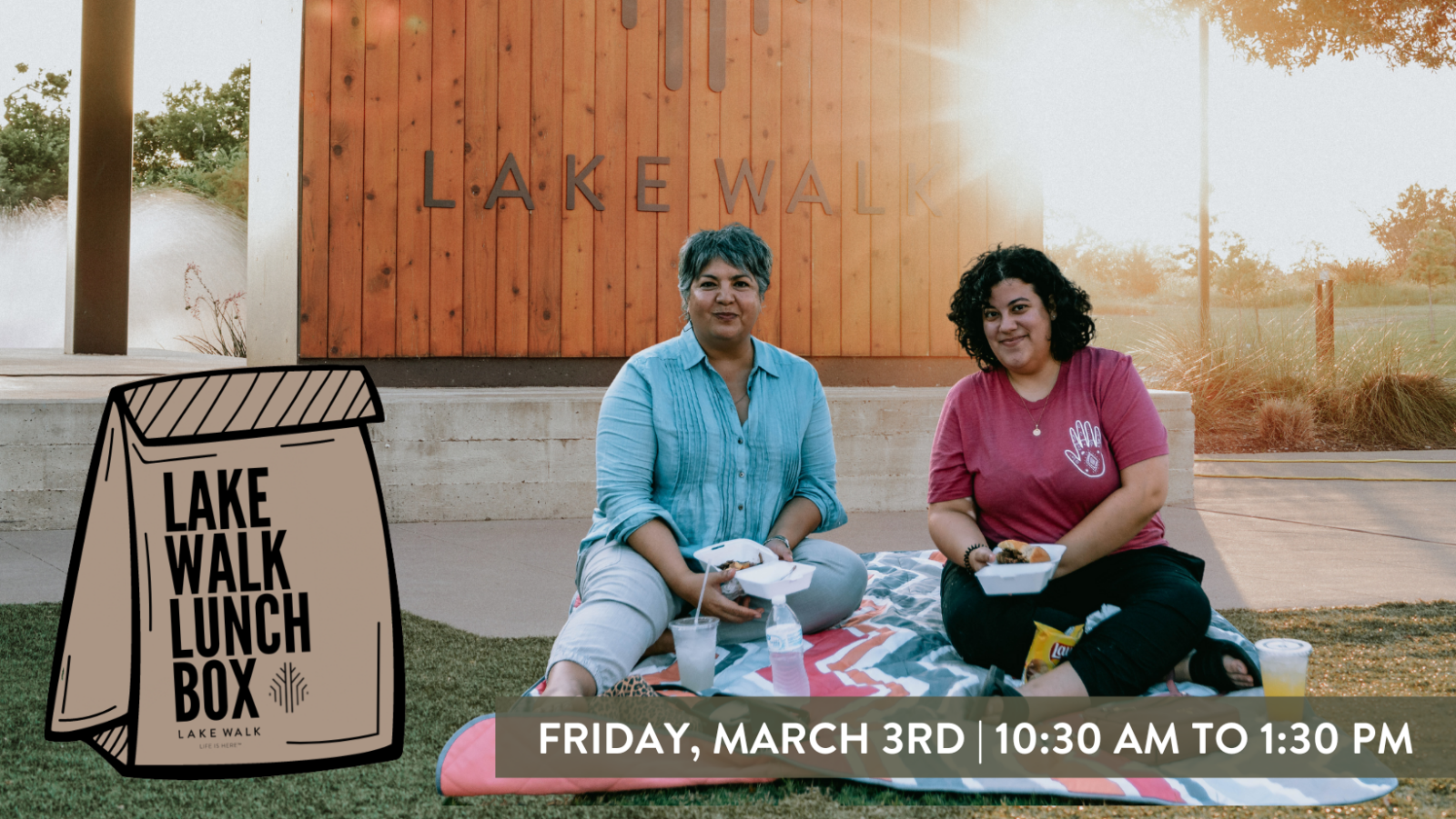 Lake Walk Lunch Box