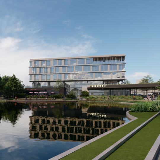 The Lumin at Lake Walk, Class A+ Office Development Coming Soon to Bryan-College Station, Texas